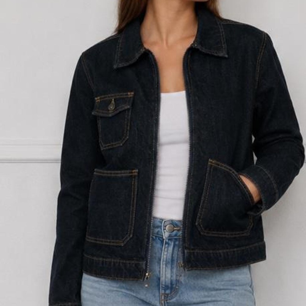Wild Fable‎ dark wash denim jacket 💙